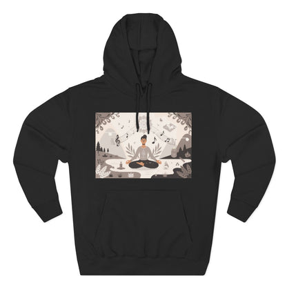 Color: Black | Size: S | Product: Spiritual Harmony and Music Hoodie | Category: Unisex