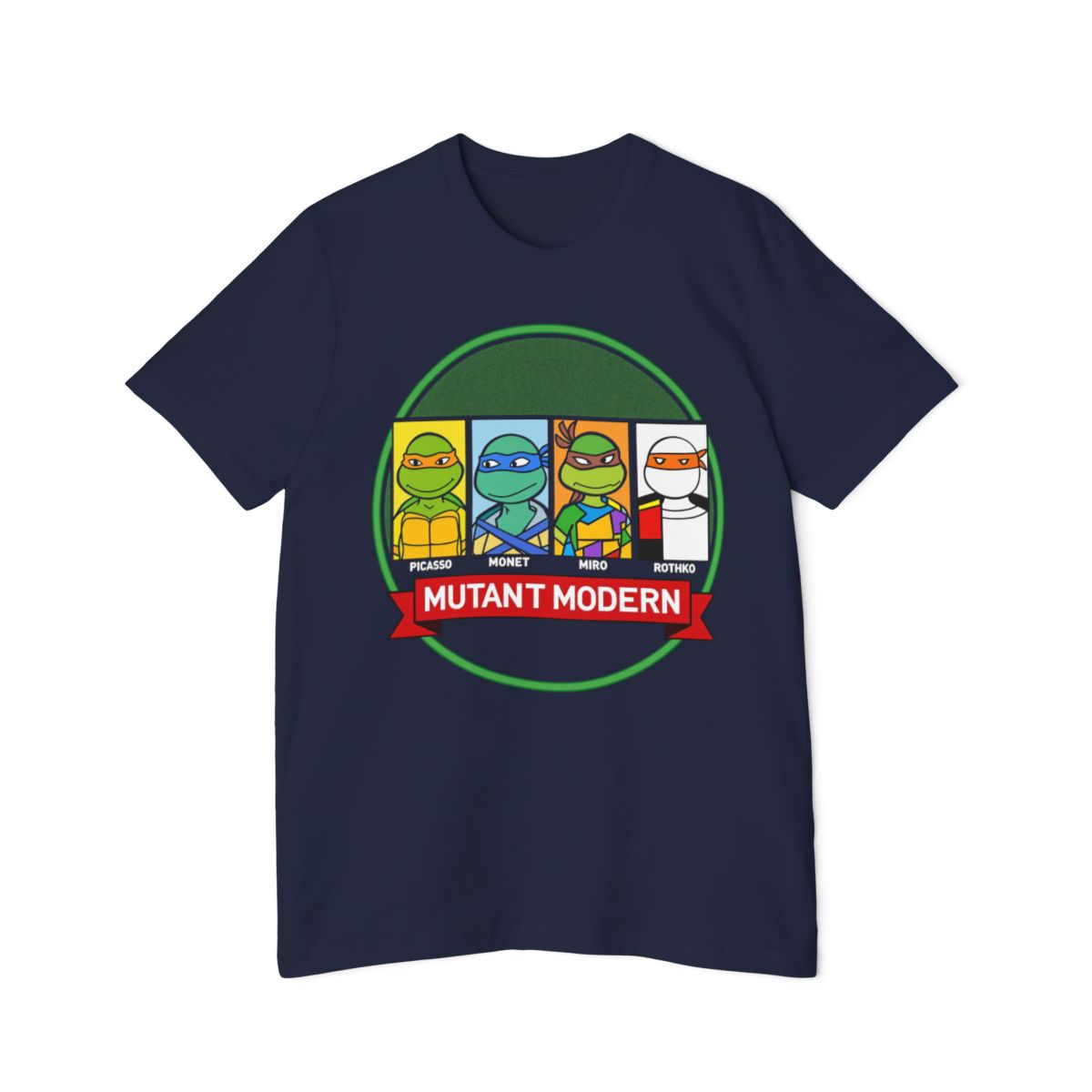 Color: Navy | Teenage Mutant Modern Masters T-Shirt