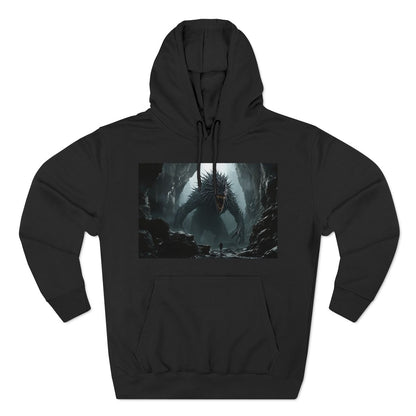 Color: Black | Size: S | Product: The Gorge Monster Photorealistic Hoodie | Category: Unisex