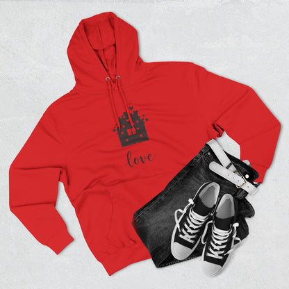 Color: Red | TinyHouse Love Minimalist Hoodie