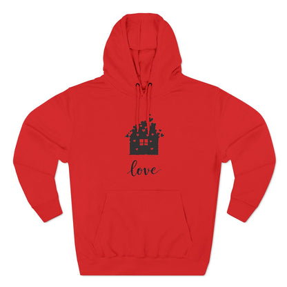 Color: Red | TinyHouse Love Minimalist Hoodie