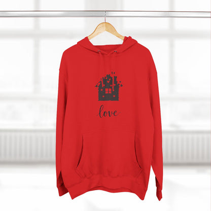 Color: Red | TinyHouse Love Minimalist Hoodie