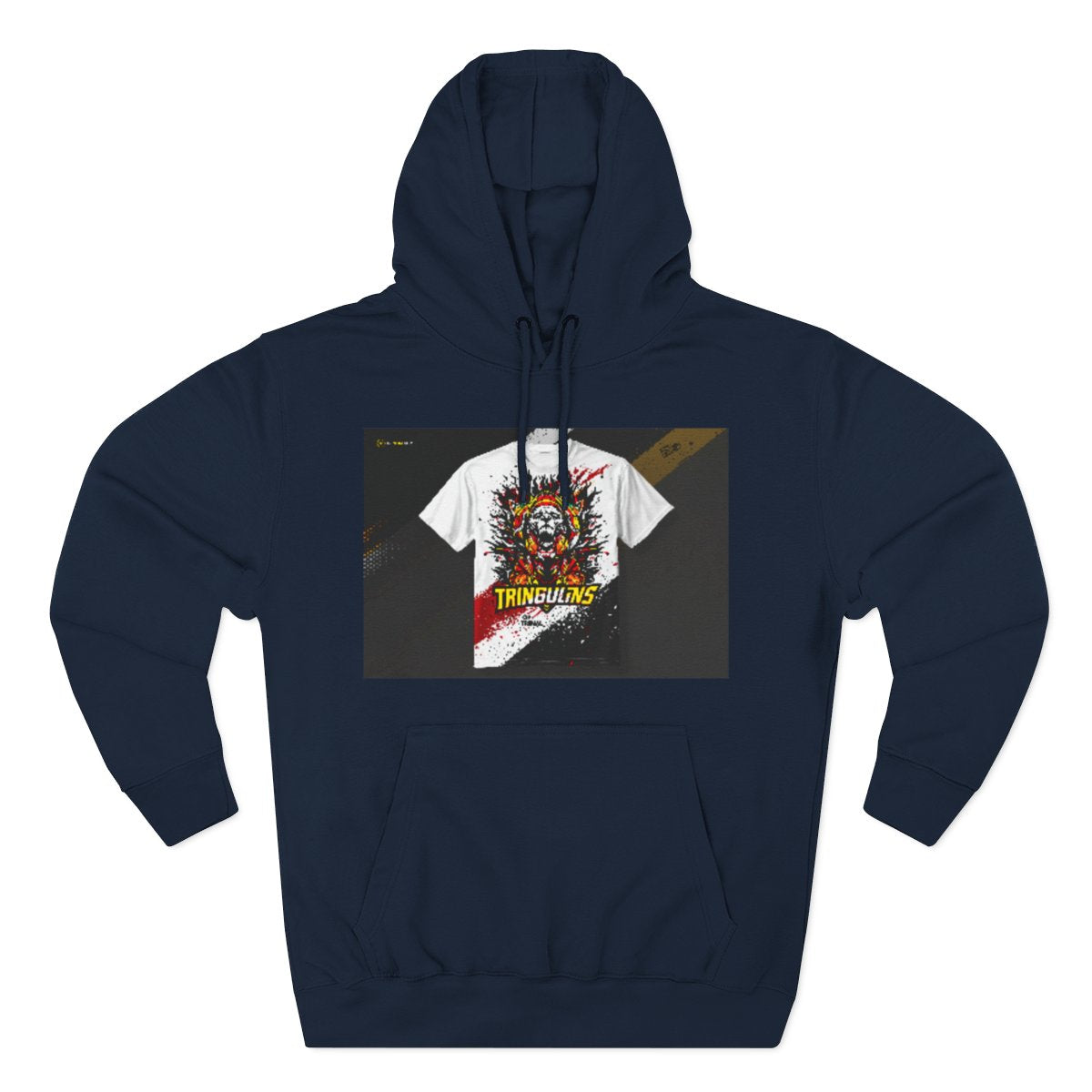 Color: Navy | Size: S | Product: Trinidad Basketball Essence Hoodie | Category: Unisex