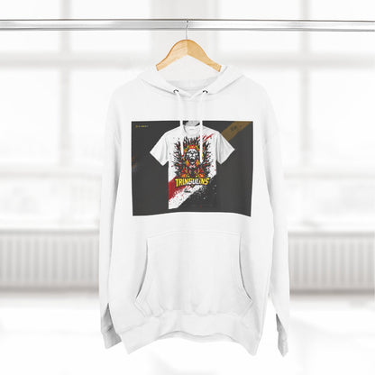 Color: White | Size: S | Product: Trinidad Basketball Essence Hoodie | Category: Unisex