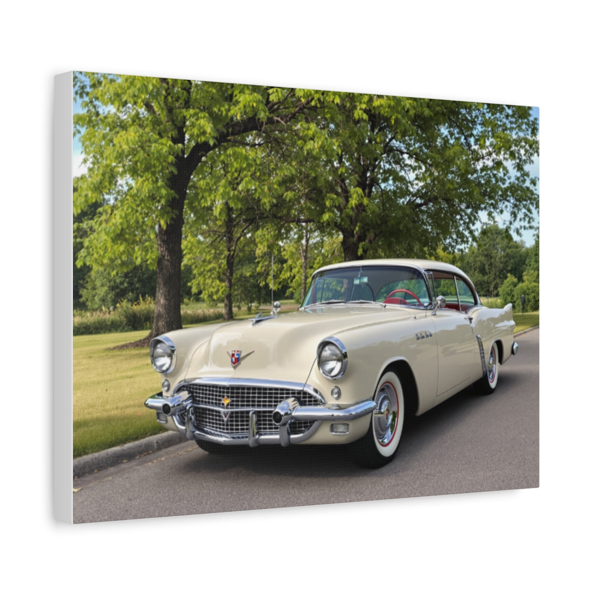 Size: 16″ x 12″ (Horizontal) | Product: Vintage Car Scenic Canvas | Category: Unisex