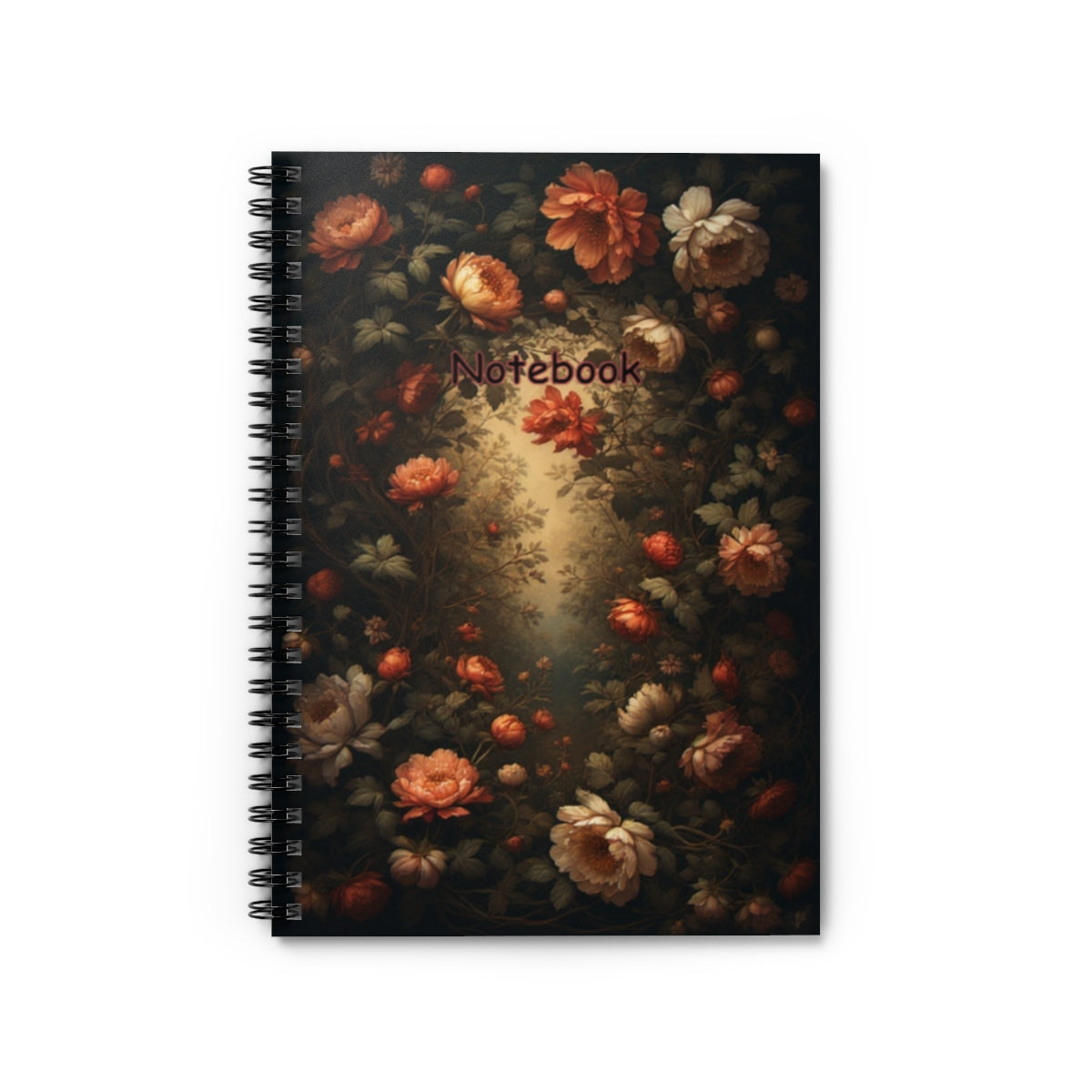 Size: One Size | Product: Vintage Floral Pattern Notebook | Category: Unisex