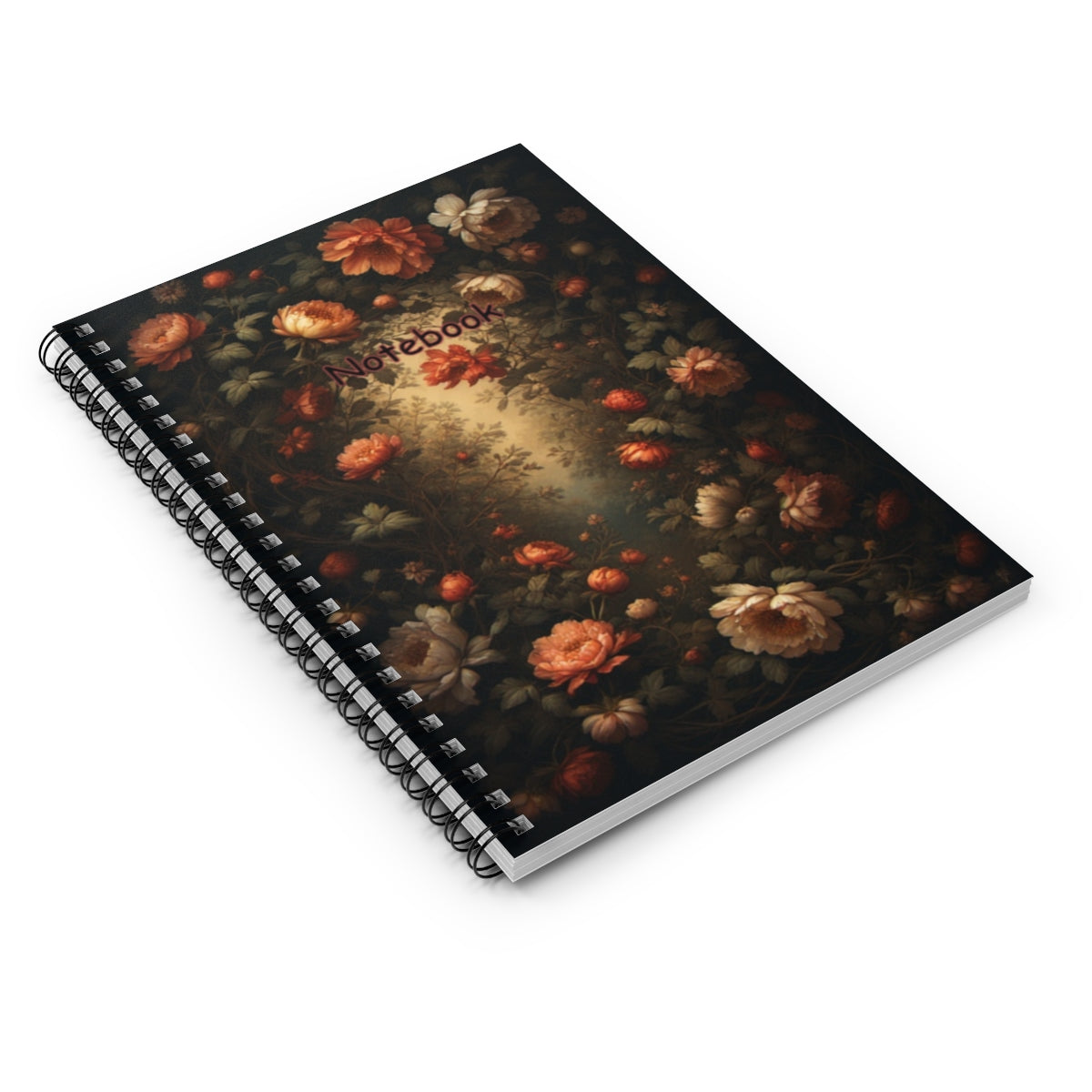 Size: One Size | Product: Vintage Floral Pattern Notebook | Category: Unisex