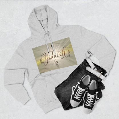 Color: Heather Grey | Size: S | Product: Yahweh Spiritual Style Hoodie | Category: Unisex