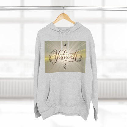 Color: Heather Grey | Size: S | Product: Yahweh Spiritual Style Hoodie | Category: Unisex